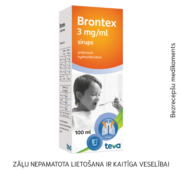 Brontex 3 mg/ml sīrups 100 ml