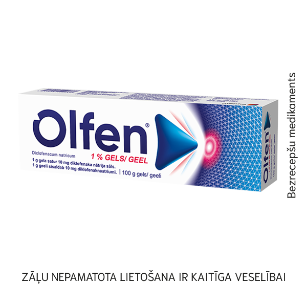 Olfen 1% gels 100 g