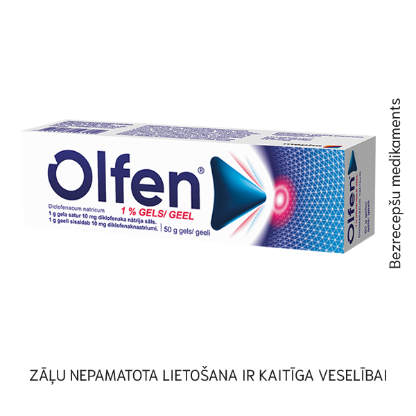 Olfen 1% gels 50 g