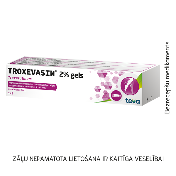 Troxevasin 2% gels 40 g