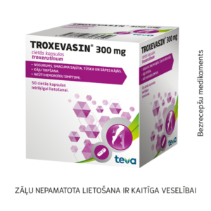 Troxevasin 300 mg cietās kapsulas N50